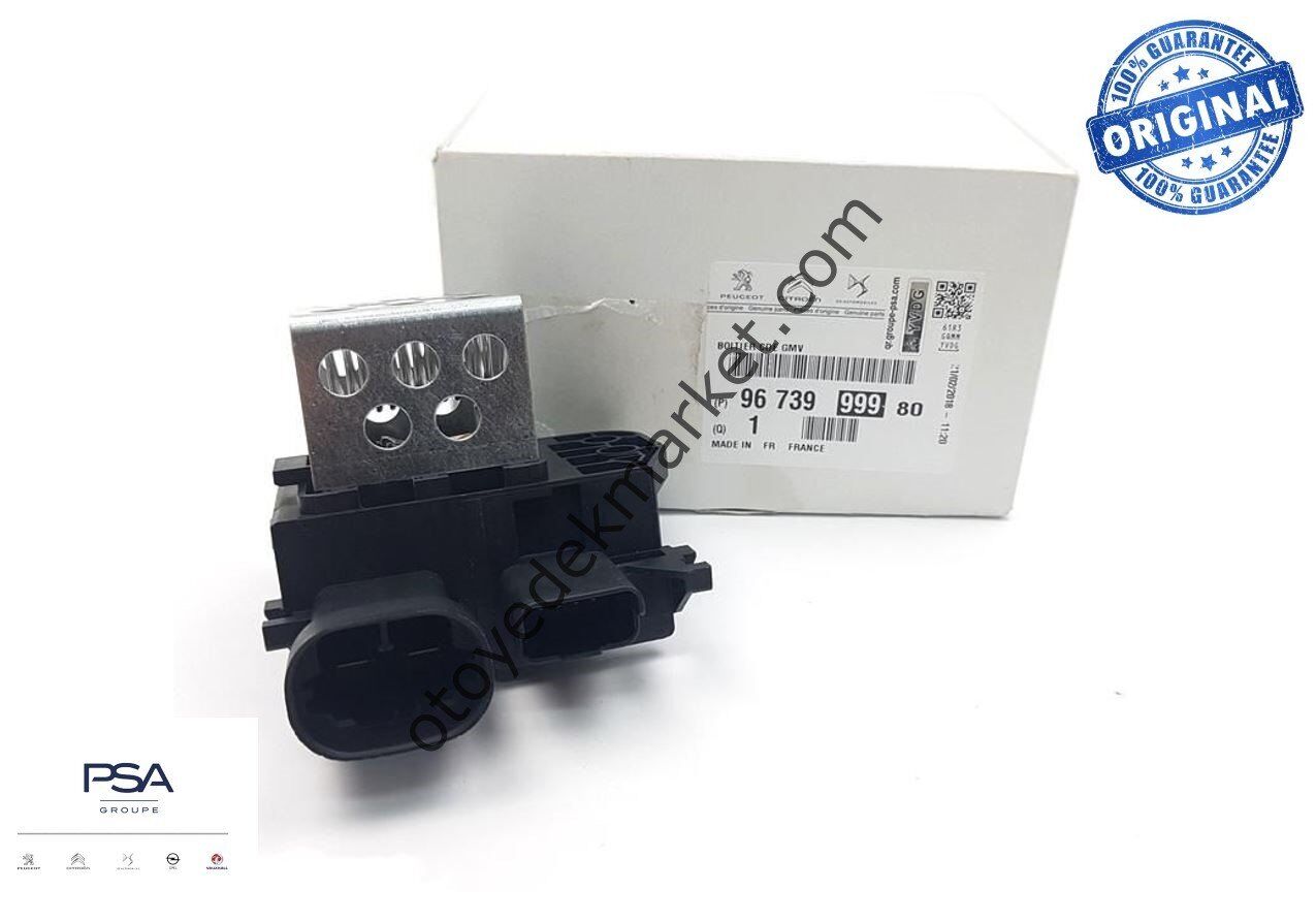 Citroen C4 (2004-2017) Fan Rezistansı - Rölesi  (Orijinal)