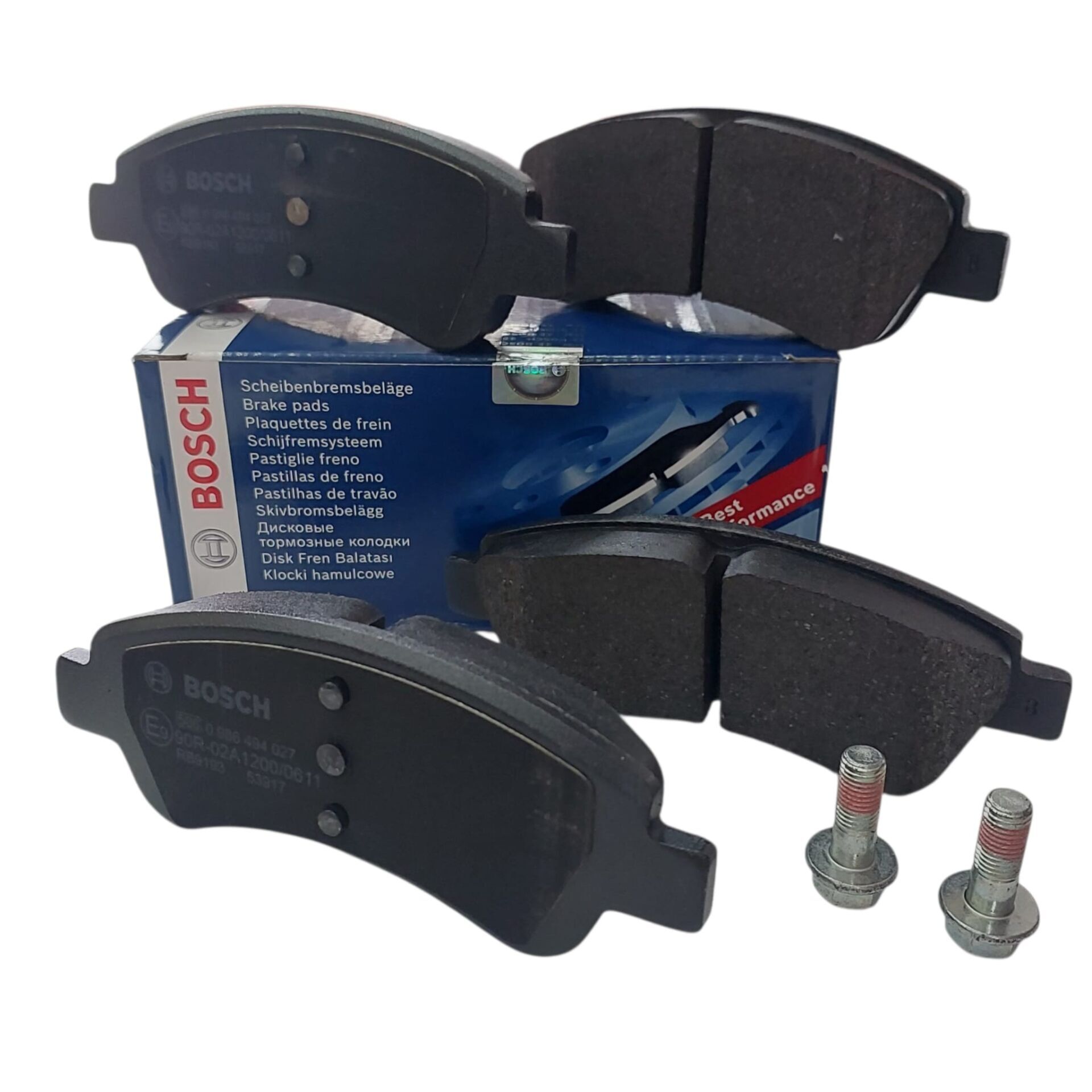 Peugeot 207 (2006-2012) 1.4 Dizel ve Benzinli Ön Fren Balata Takımı (Bosch)