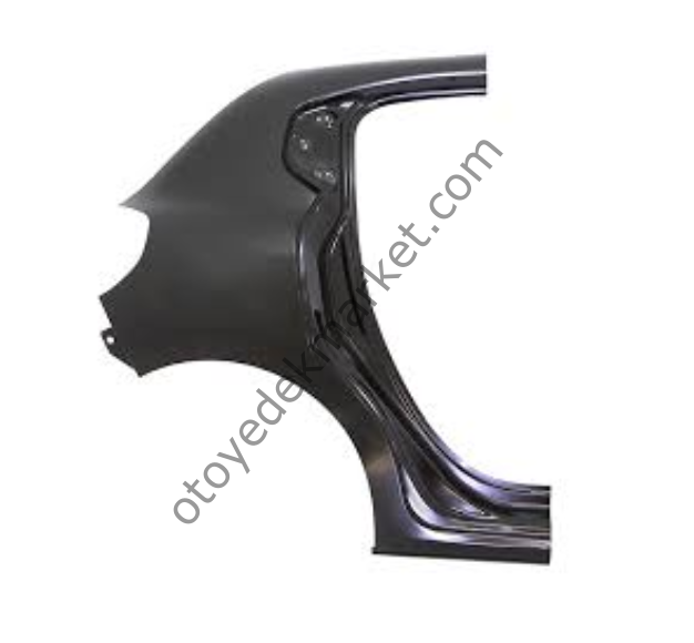 Citroen C3 (2017-2024) Sağ Arka Çamurluk (Dodik Deliksiz) (Orijinal)