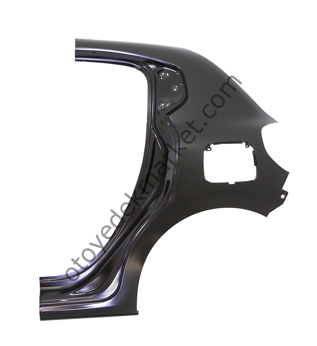 Citroen C3 (2017-2024) Sol Arka Çamurluk (Dodik Deliksiz) (Orijinal)