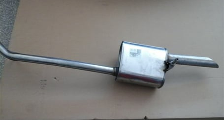 Citroen C-Elysee (2012-2018) 1.6 Hdi Arka Egzoz Susturucu (Orijinal)