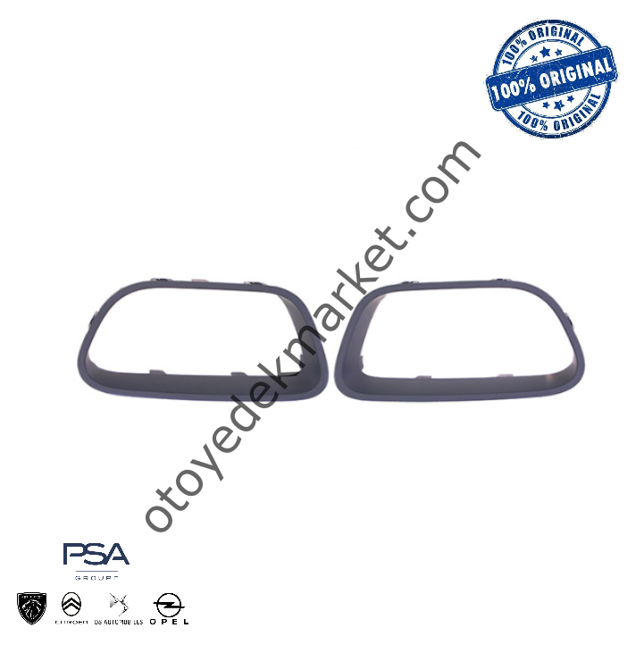 Citroen C5 Aircross (2019-2022) Ön Tampon Alt Köşe Çerçeveleri (Orijinal)