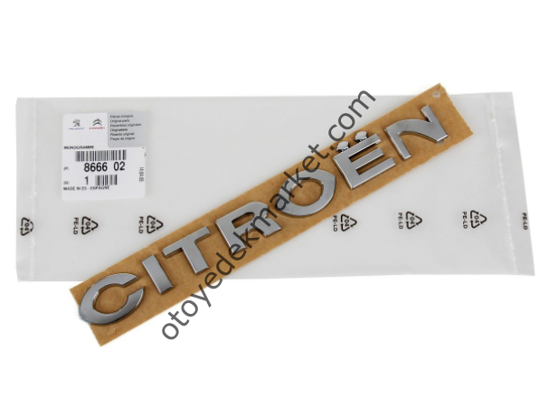 Citroen Berlingo (2008-2024)  Citroen Yazısı (Orijinal)