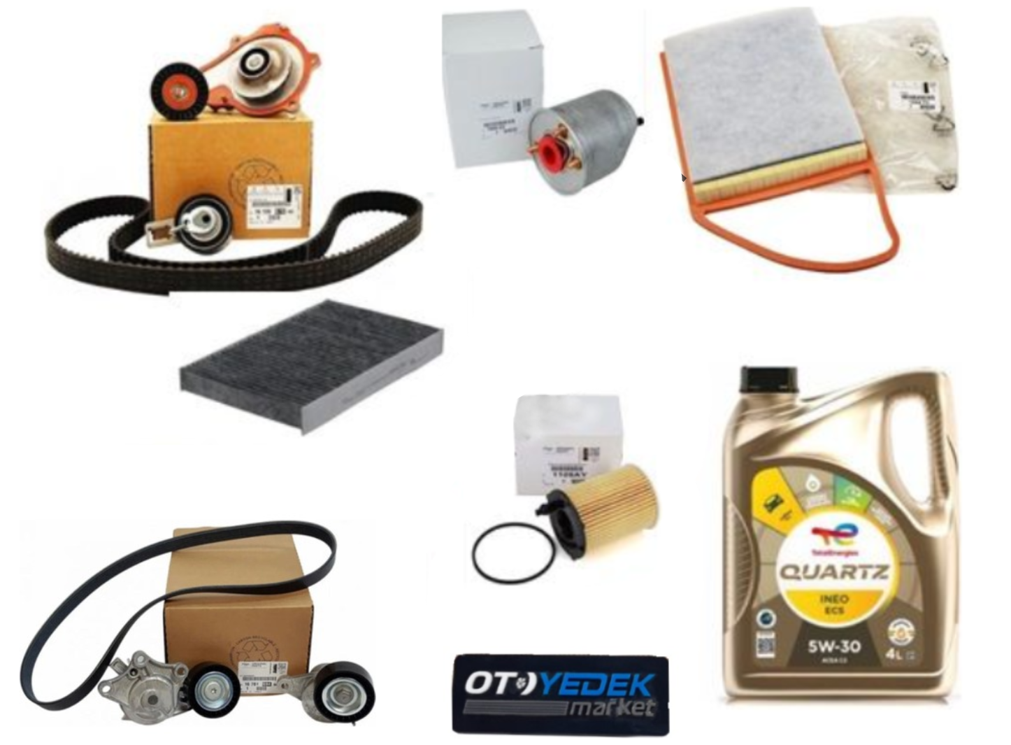 Citroen C4 (2011-2015) 1.6 Hdi Euro5 Ağır Bakım Seti (Orijinal)