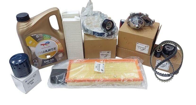 Citroen C3 (2015-2022) 1.2  Benzinli Ağır Bakım Seti 5w30 HTC Yağlı (Orijinal)