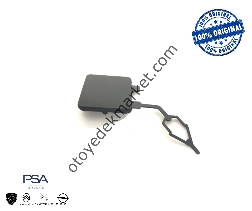 Peugeot 2008 (2020-2023) Arka Tampon Çeki Demir Kapağı (Orijinal)