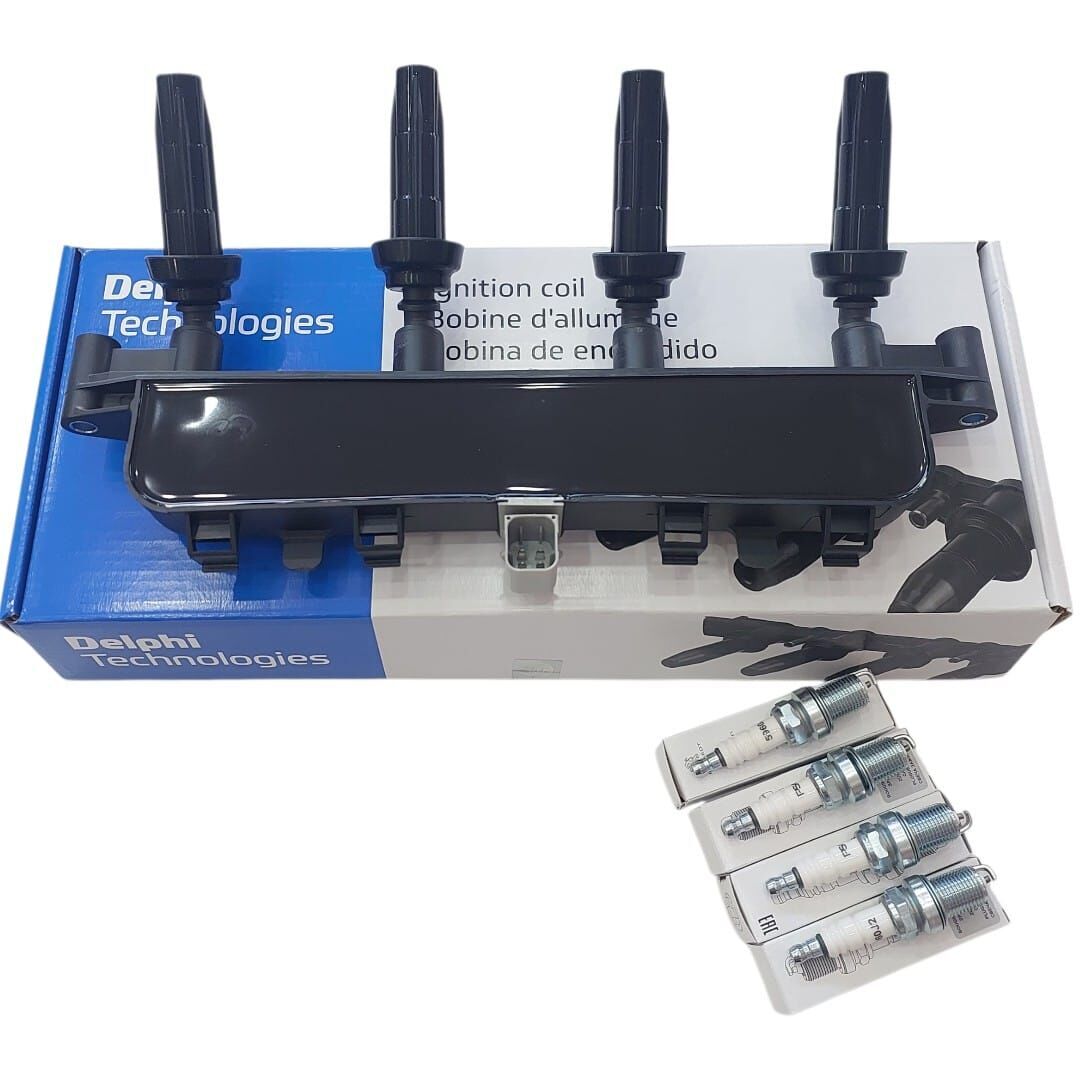 PEUGEOT 306 (1994-2001) 1,6 90HP BOBİN VE BUJİ SETİ (DELPHİ-ORJİNAL)