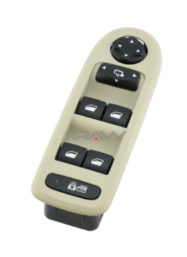 Peugeot 508 (2012-2017) Sol Ön Cam Kumanda Grubu (Bej Renk) (İthal)