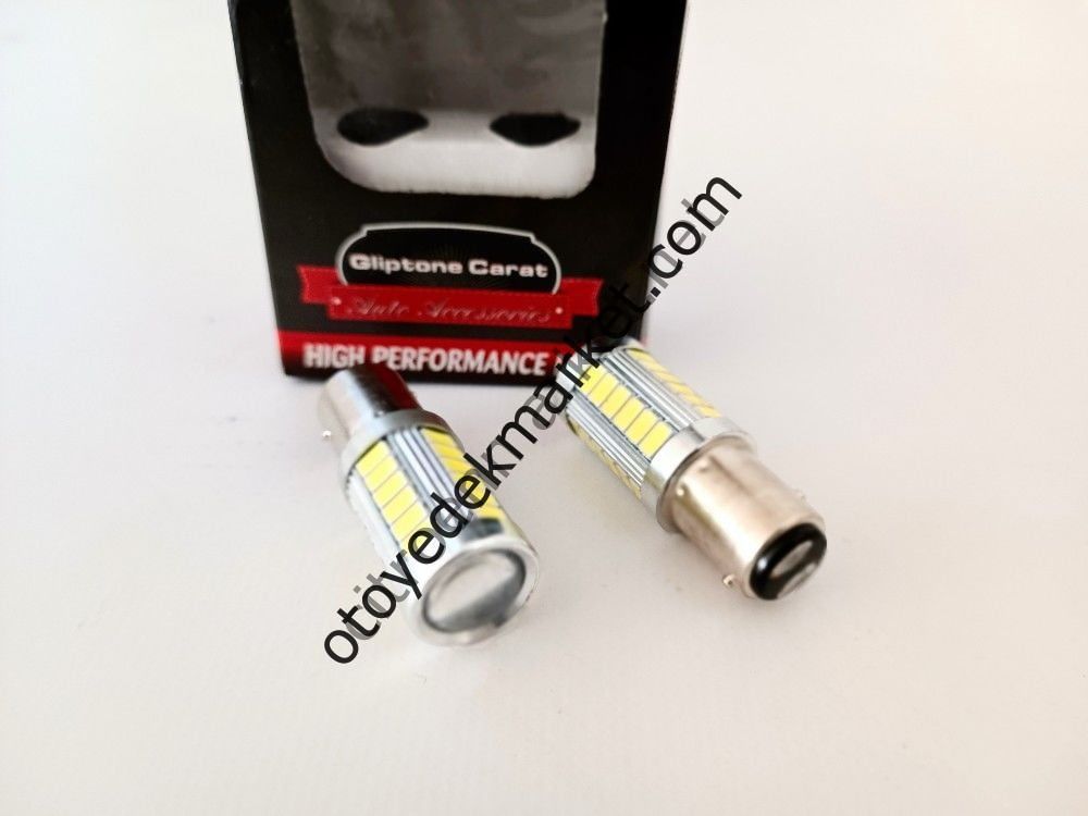 Led Çift Duy Mercekli Ampul 12V 1016