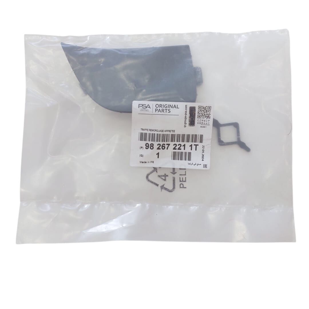 Citroen C5 Aircross (2019-2022) Ön Tampon Çeki Demir Kapağı (Orijinal)