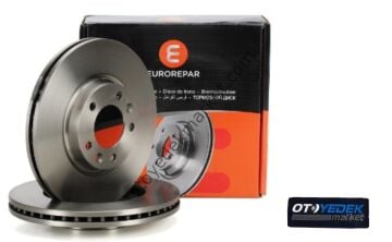 PEUGEOT 407 (2004-2011) 1.6 HDİ VE 2.0 HDİ ÖN FREN DİSK TAKIMI (ORİJİNAL EUROREPAR)