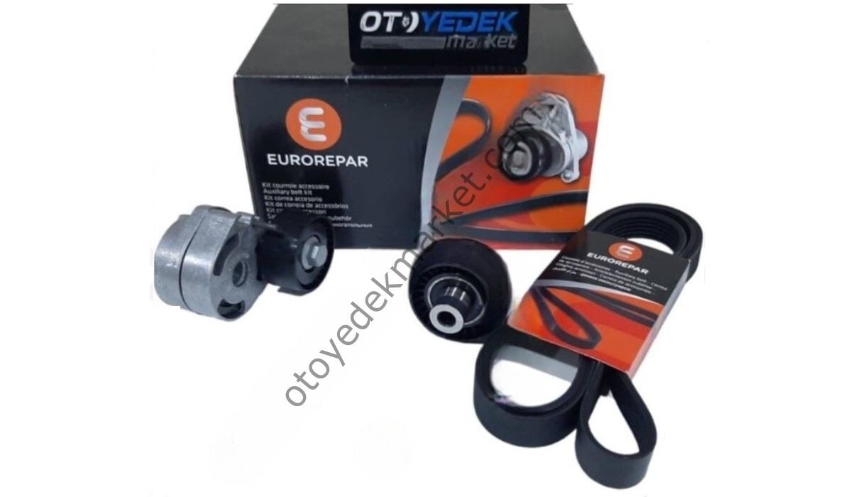 CİTROEN BERLİNGO (2008-2011) 1,6 HDİ ALTERNATÖR KÜTÜKLÜ KAYIŞ SETİ (ORİJİNAL EUROREPAR)