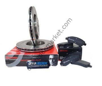 Peugeot 207 (2006-2012) 1.4 Ön Fren Disk Ve Balata Takımı (Brembo)