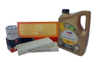 Peugeot 2008 (2020-2024) 1.2 Benzinli Filtre Seti + 5w30 Yağ (Eurorepar Orijinal)