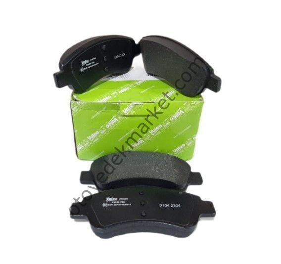 Peugeot 207 (2006-2012) 1.6 Dizel ve Benzinli Ön Fren Balata Takımı (Valeo)