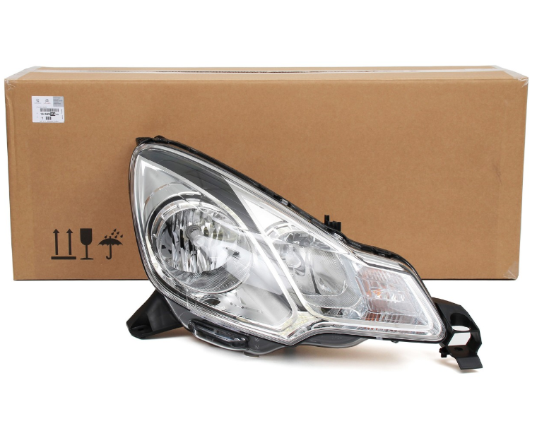 DS3 (2014-2016) Sağ Ön Far Siyah Şeritli (Orijinal)