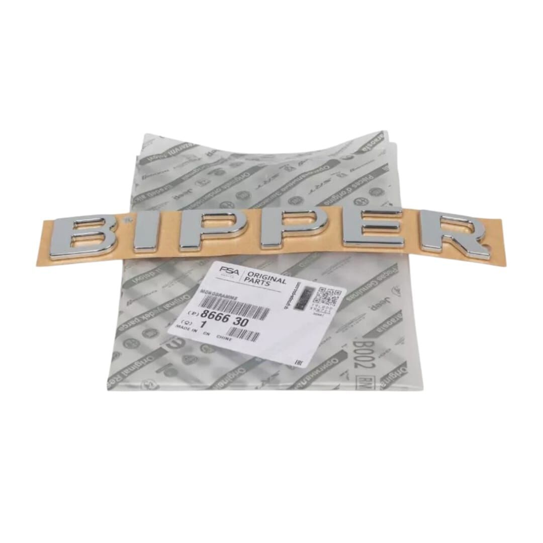 Peugeot Bipper (2008-2017) Bagaj 'Bipper' Yazısı (Orijinal)