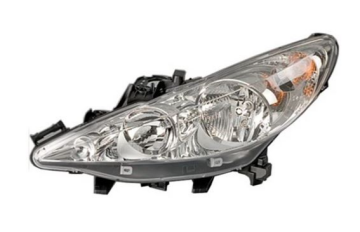 Peugeot 207 (2006-2012) Sol Ön Far (Valeo)