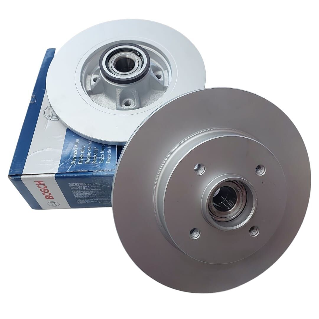 Citroen C4- DS4 (2011-2015) Poryalı Rulmalı Arka Fren Disk Takımı (Bosch)