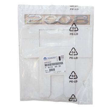 Peugeot 2008 (2020-2024) Motor Kaput ''2008'' yazısı (Orijinal)