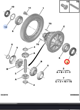 PEUGEOT 301 (2012-2022) SAĞ-SOL AKS KEÇE TAKIMI (SKT)