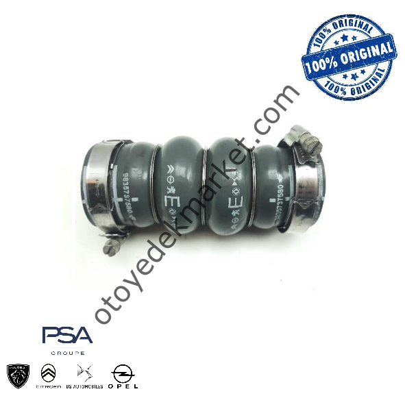 Peugeot 2008 (2020-2024) 1.2 Benzinli Turbo Radyatör / İntercooler Giriş Hortumu (Orijinal)