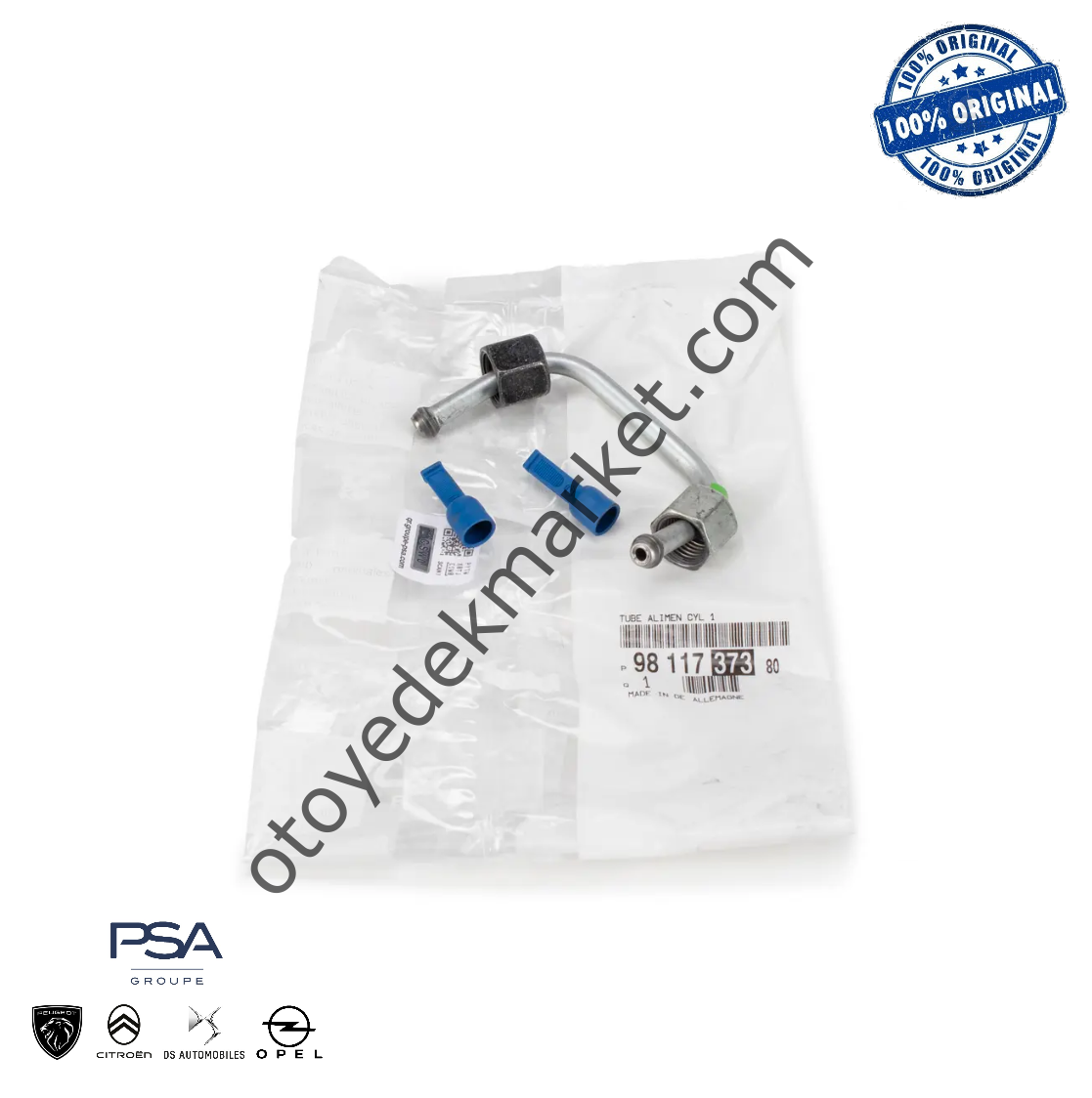 Peugeot 508 (2019-2024) 1.5 Blue Hdi 1 No.lu Silindir Yakıt Enjektörü Borusu (Orijinal)