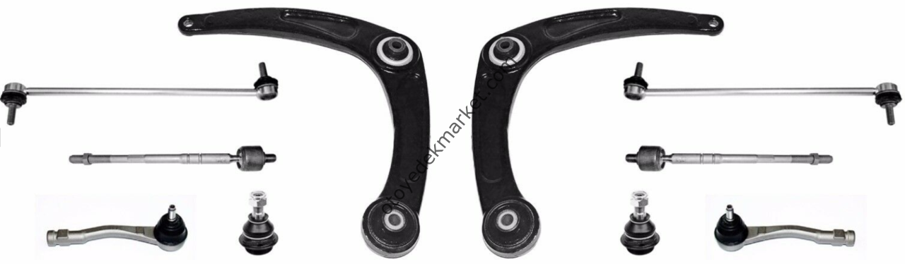 Citroen C4 (2010-2018) Salıncaklı Ön Takım Seti (DELPHİ)