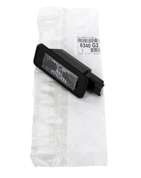 Peugeot 3008 (2016-2023) Plaka Lambası (Orijinal)