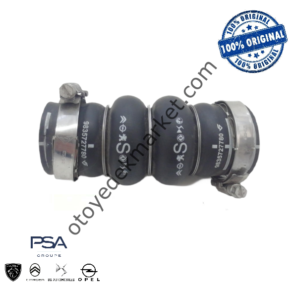 Peugeot 2008 (2020-2024) 1.5 Blue Hdi Turbo Radyatör / İntercooler Çıkış Hortumu (Orijinal)