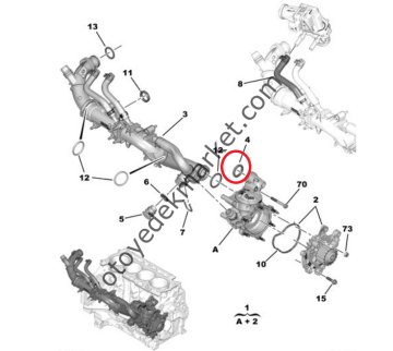 Citroen C4 Picasso Yağ Seviye Tespit Çubuğu(Orijinal)