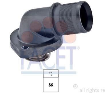 Peugeot 306 (1993-2001) 1.4 1.6 Benzinli Termostat -Kapaklı (Facet)