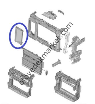 Peugeot 2008 (2020-2023) Ön Panel Havalandırma Kanalı (Orijinal)