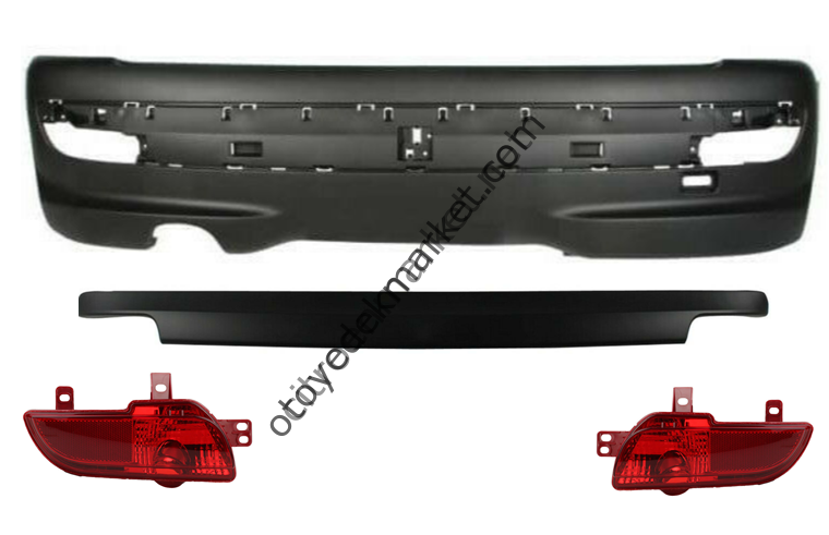 PEUGEOT 206+ (2009-2011) Arka Tampona Çevirme Seti