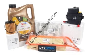 Citroen C3 (2003-2011) 1.4 Hdı 75hp Filtre Seti (Orijinal) +5w30 Motor Yağ