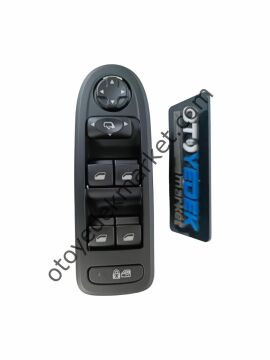 Citroen C5 (2011-2013) Sol Ön Cam Açma Kumanda Düğmesi (İthal)