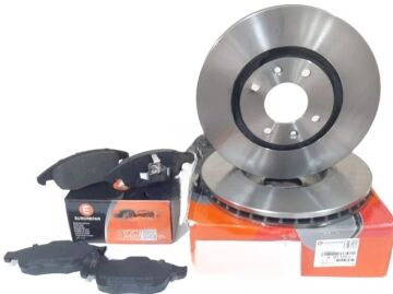 Peugeot 207 (2006-2011) 1.6 Ön Fren Disk ve Balata Takımı (Orijinal Eurorepar)