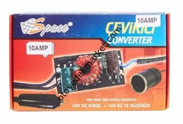 Converter Çevirici (24-12V Çevirici) 10 Amper