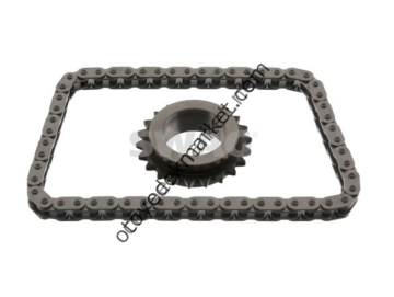 Citroen C4 (2021-2024) 1.2 Turbo Benzinli Motor Yağ Pompa Zinciri ve Dişlisi, Set (Swag)