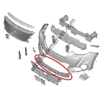 Peugeot 2008 (2020-2023) Ön Tampon Taşıyıcı Bakalit (Orijinal)