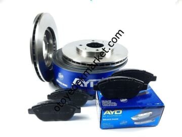 Peugeot 301 (2012-2024) 1.6 Ve 1.5 Ön Fren Balata Ve Disk Takımı (Ayd)
