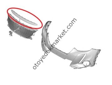 Peugeot 2008 (2020-2023) Ön Panjur Üst Çıtası (Orijinal)