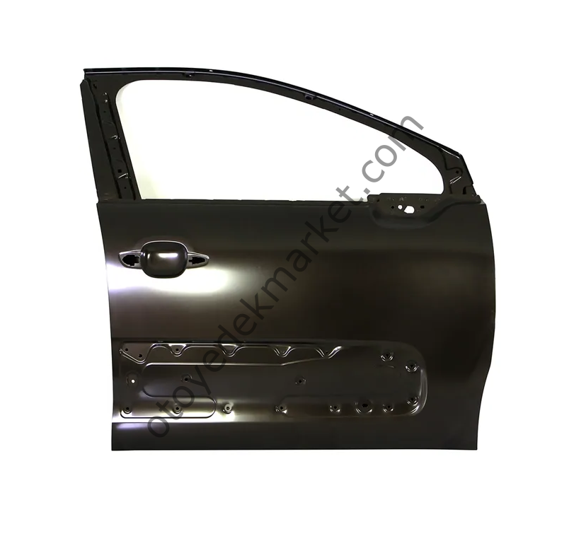 Citroen C3 (2017-2024) Sağ Ön Kapı (Delikli)  (Orijinal)
