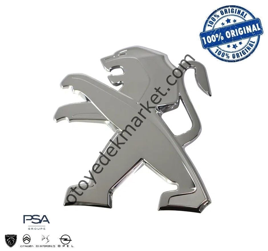 Peugeot 2008 (2020-2023) Ön Aslan Amblemi (Orijinal)