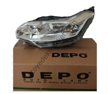 Citroen C5 (2008-2013) Sol Ön Far (Depo)
