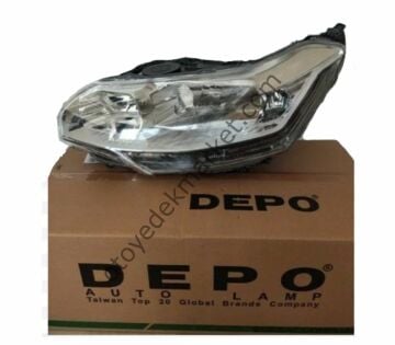 Citroen C5 (2008-2013) Sol Ön Far (Depo)