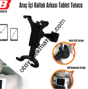 Araç İçi Koltuk Arkası Tablet Tutucu