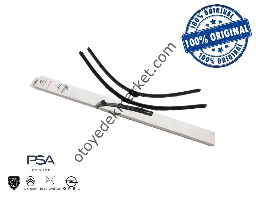 Citroen Grand C4 Picasso (2014-2018) Ön Cam Silecek Süpürgesi Takımı (Orijinal)