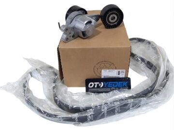 Peugeot 206 (2004-2012) 1.4 ve 1.6 Benzinli Motor Alternatör Kayış ve Rulman Kiti (Orijinal)