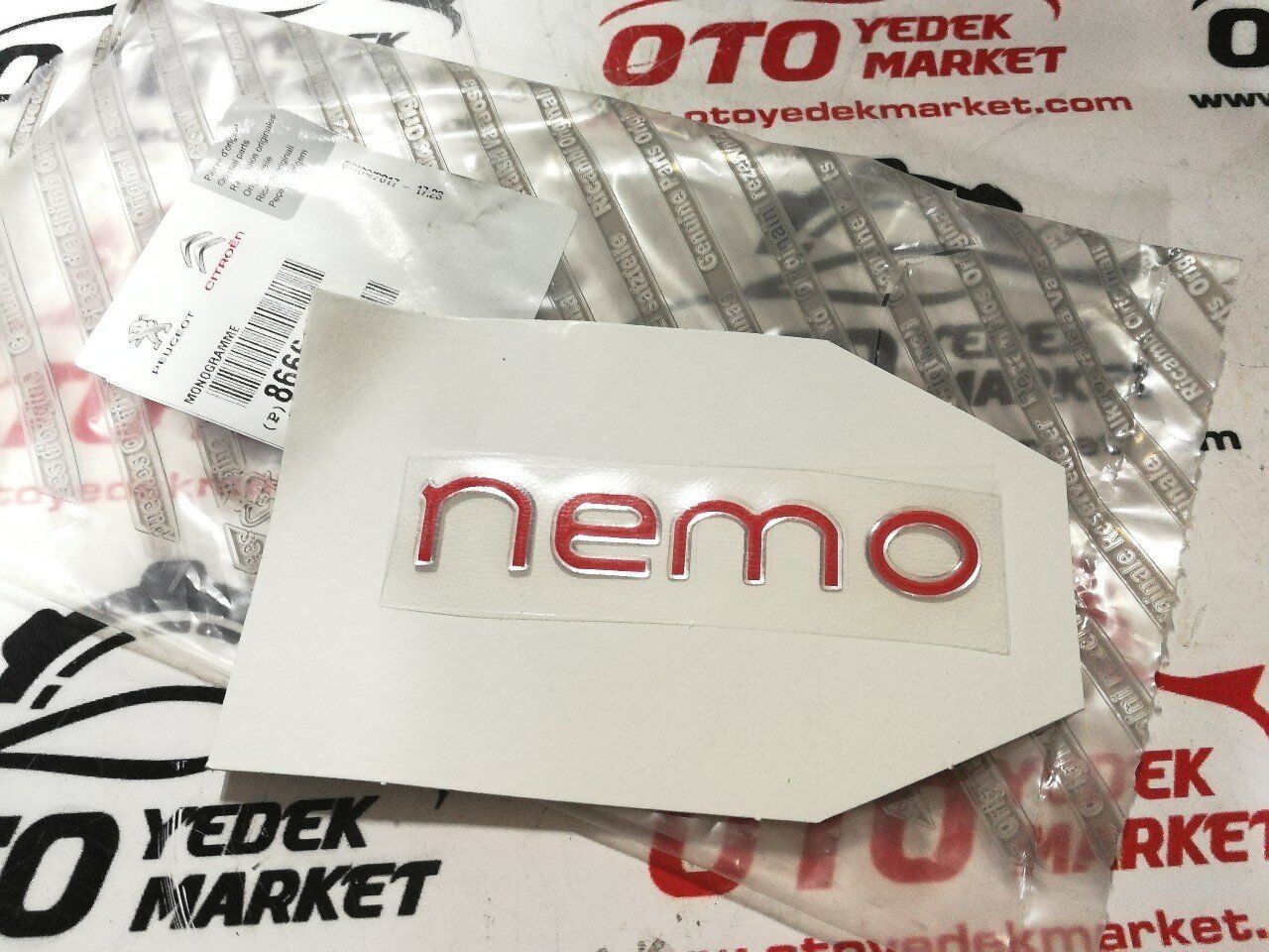 CİTROEN NEMO ARKA NEMO YAZISI (ORİJİNAL)
